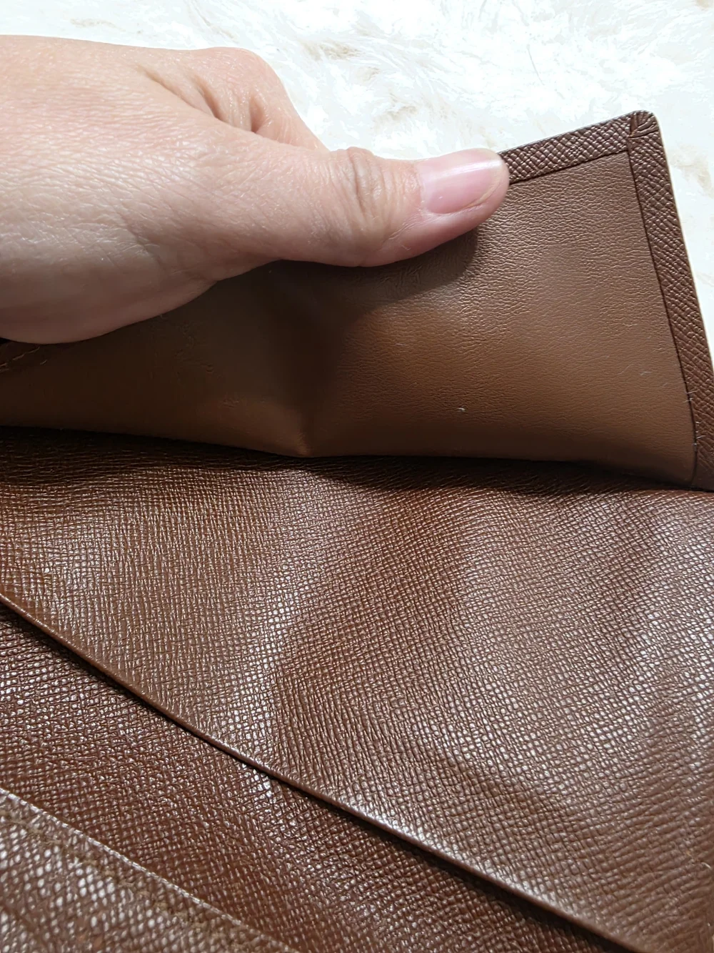 Louis Vuitton Brown Monogram Long Wallet